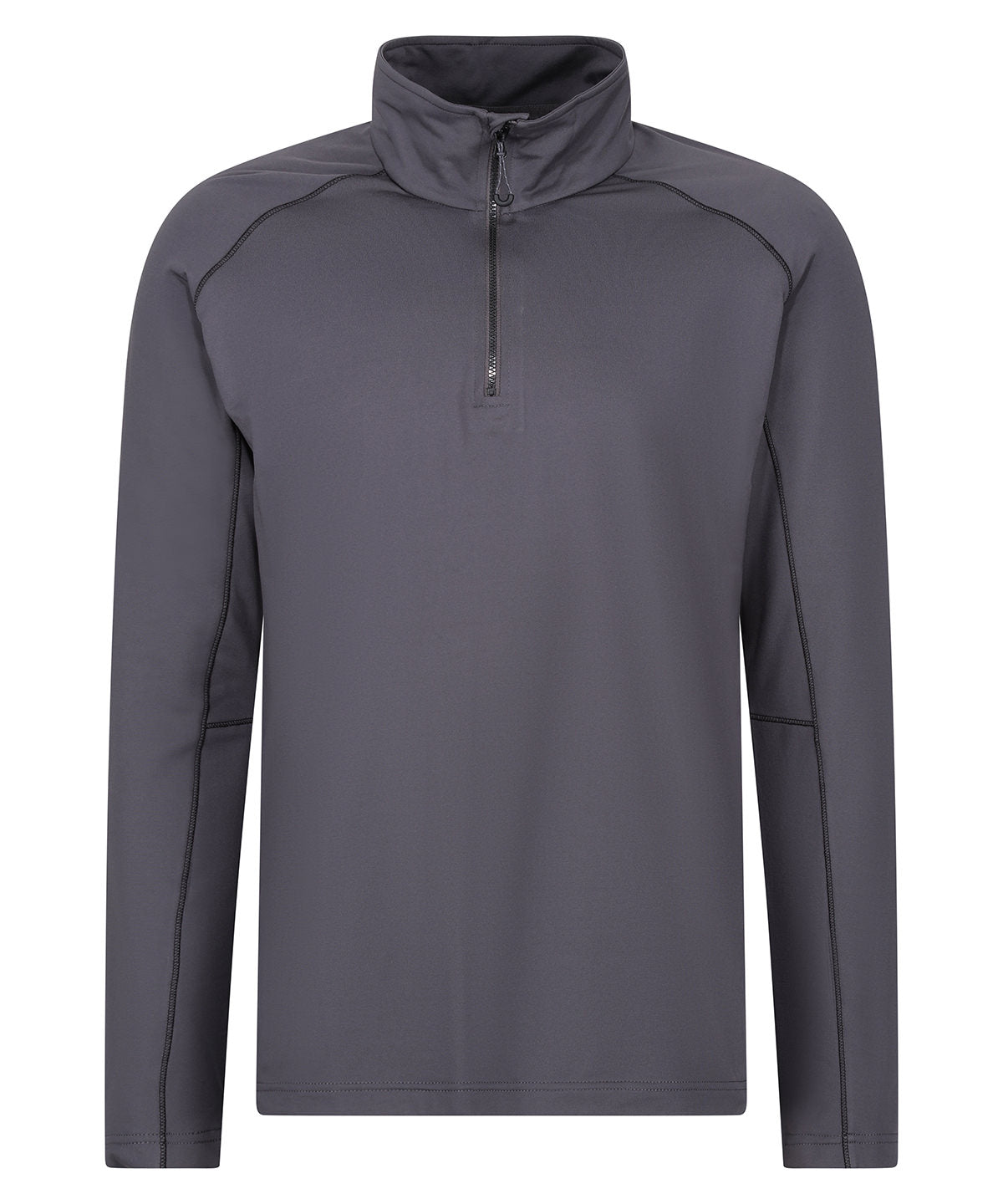 Core stretch half-zip mid-layer | seal grey