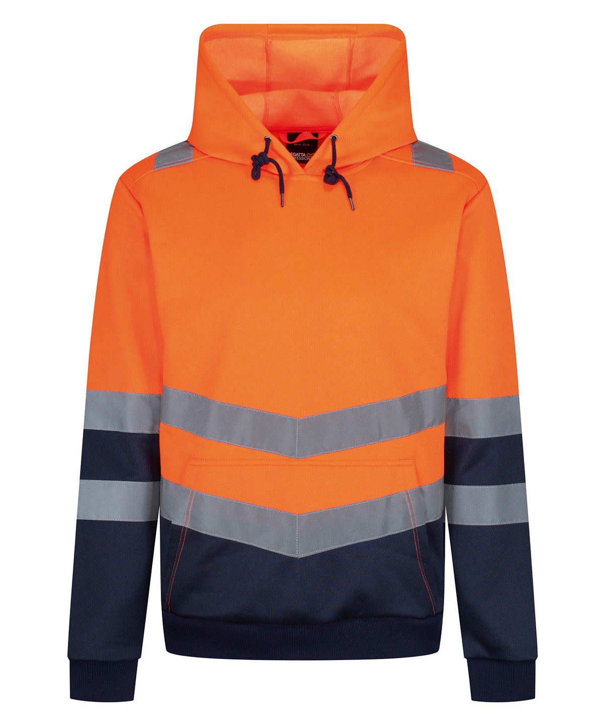 Pro hi-vis overhead hoodie | orange