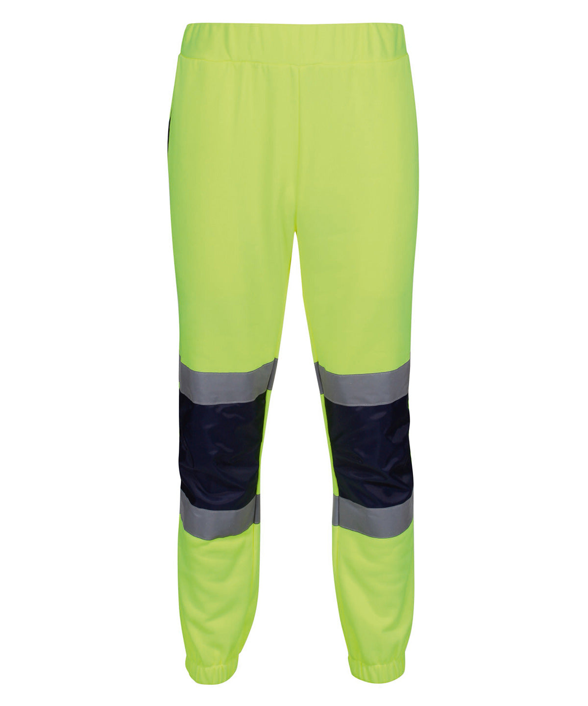 Pro hi-vis joggers | yellow/navy