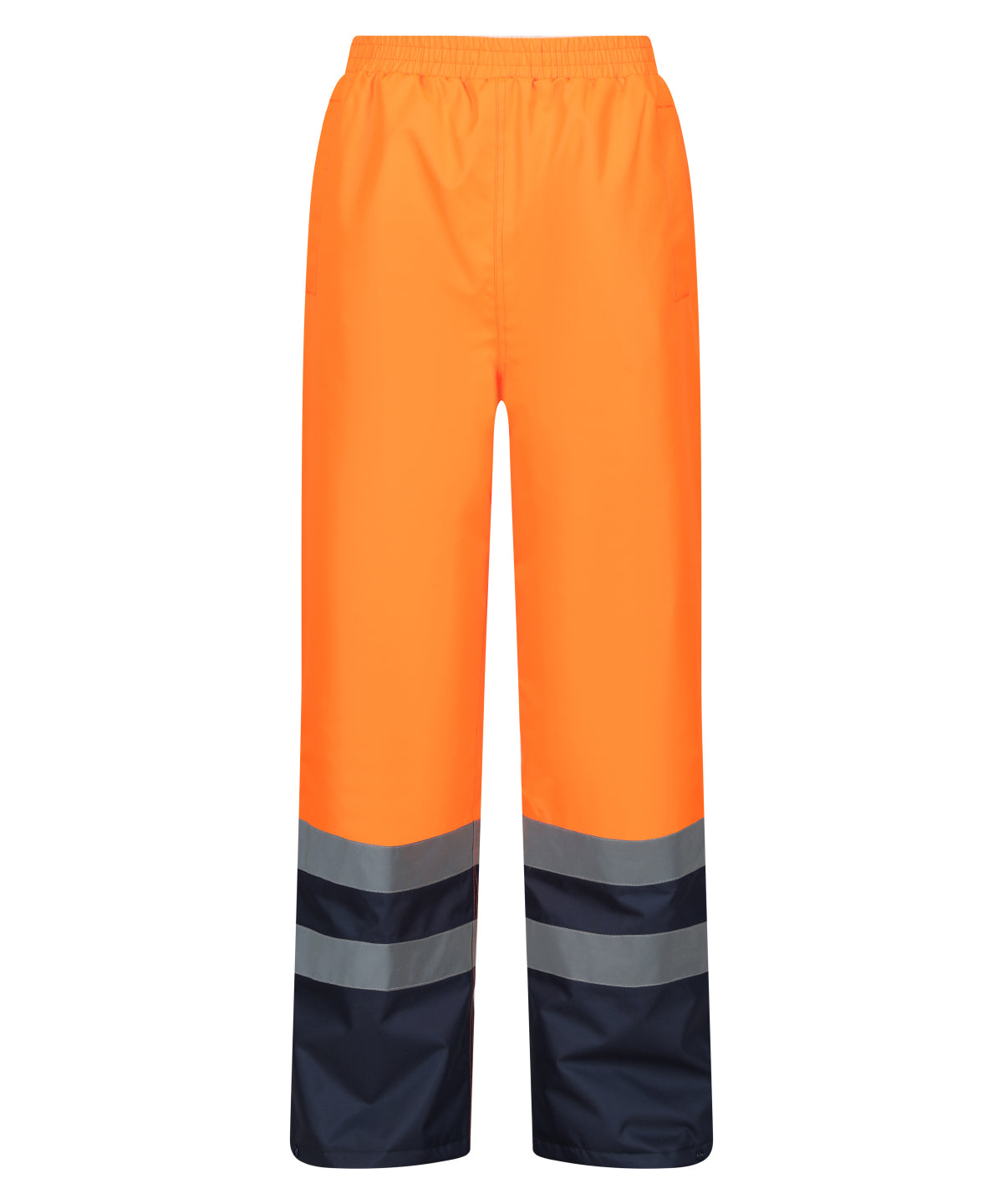Pro hi-vis insulated overtrousers | Orange/Navy