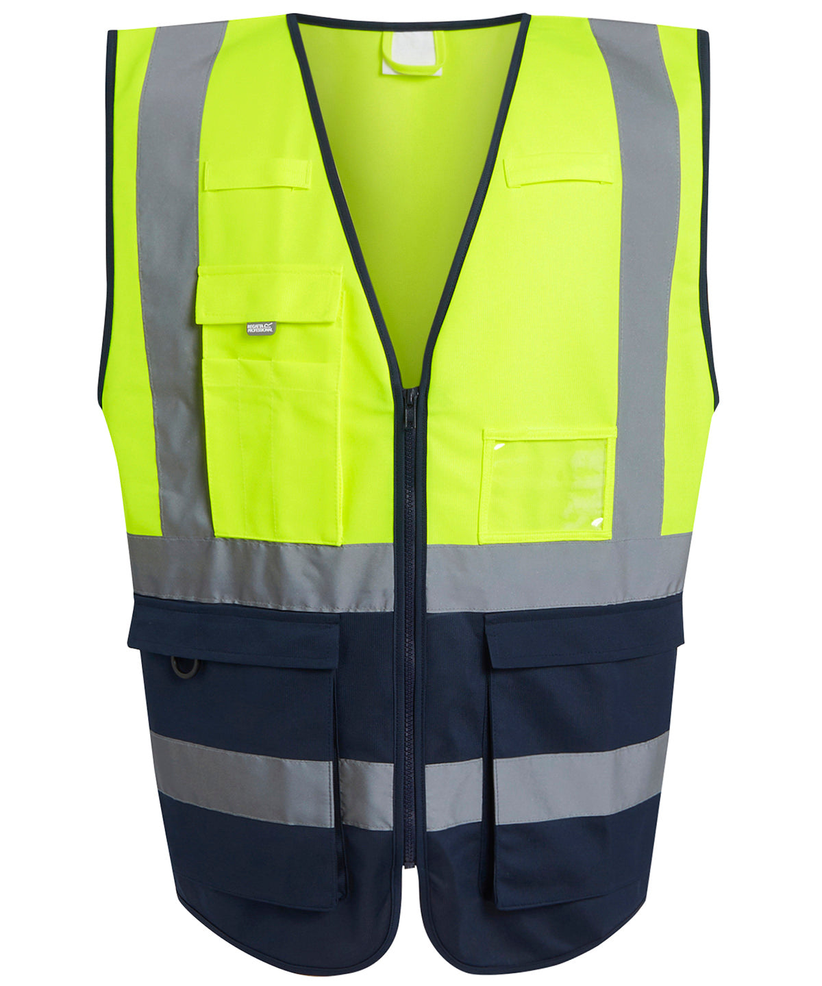 Pro hi-vis executive vest | yellow/navy