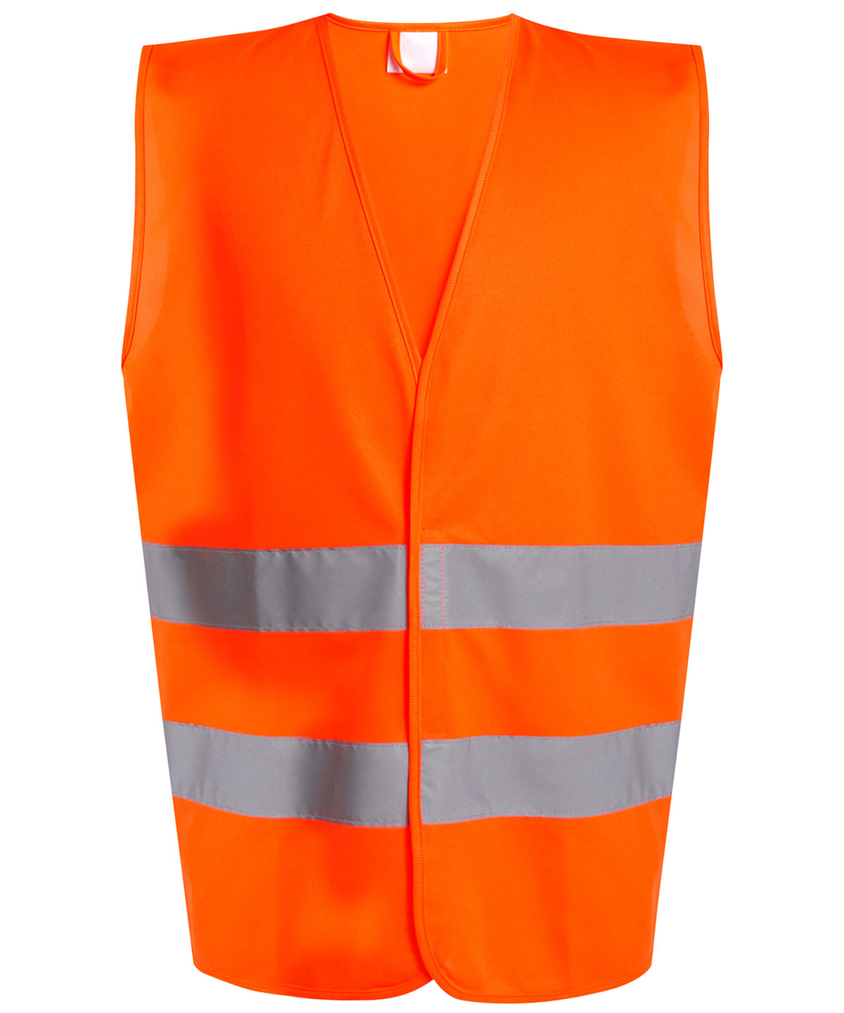 Pro hi-vis two-band easy print vest | orange