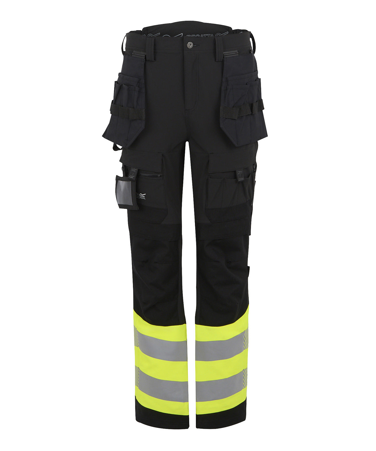 Hi-Vis X-Pro Stretch holster trousers (Class 1) | black/yellow