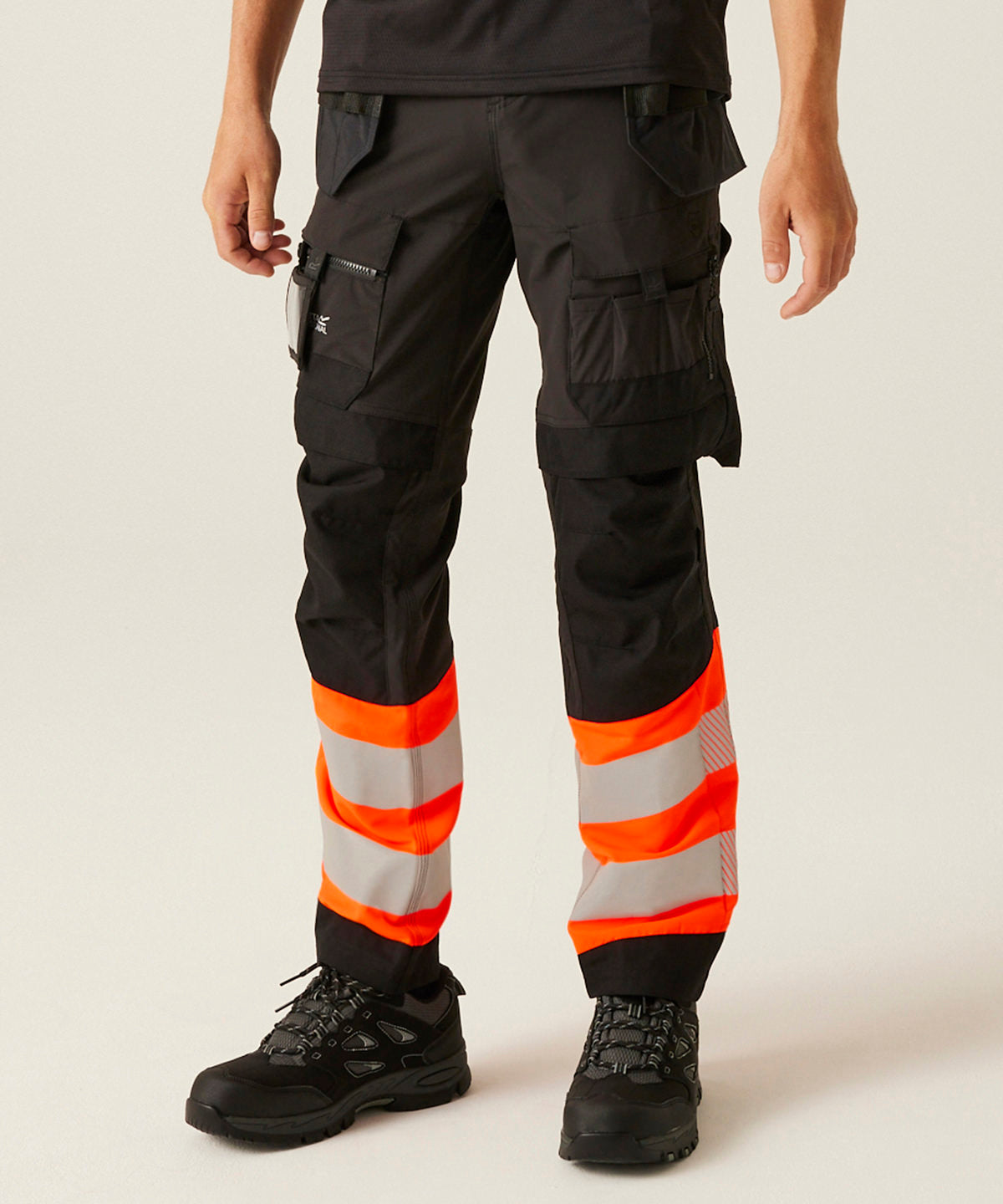 Hi-Vis X-Pro Stretch holster trousers (Class 1) | black/yellow