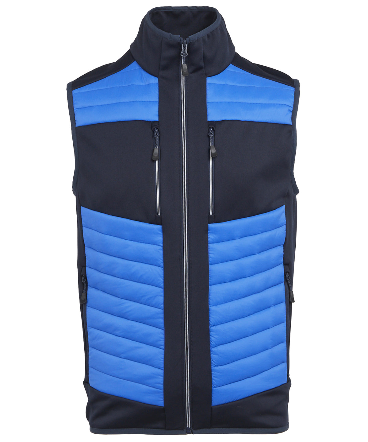 E-Volve unisex thermal hybrid bodywarmer | strong blue/navy