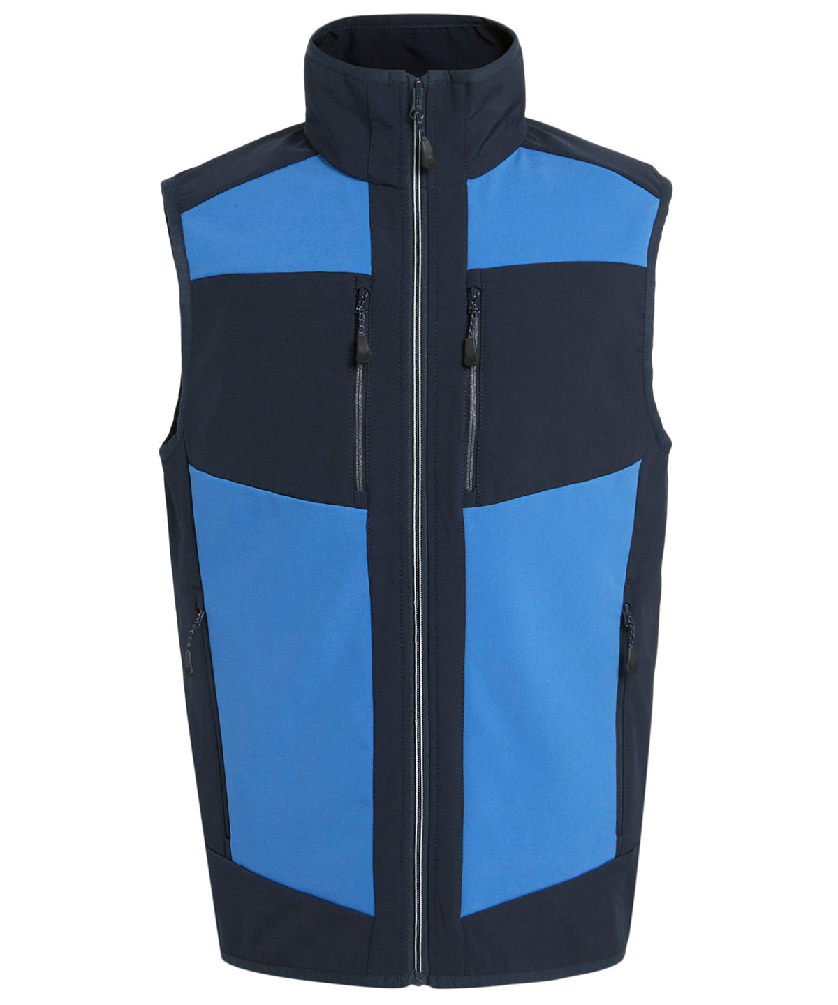 E-Volve unisex 2-layer softshell bodywarmer | strong blue/navy