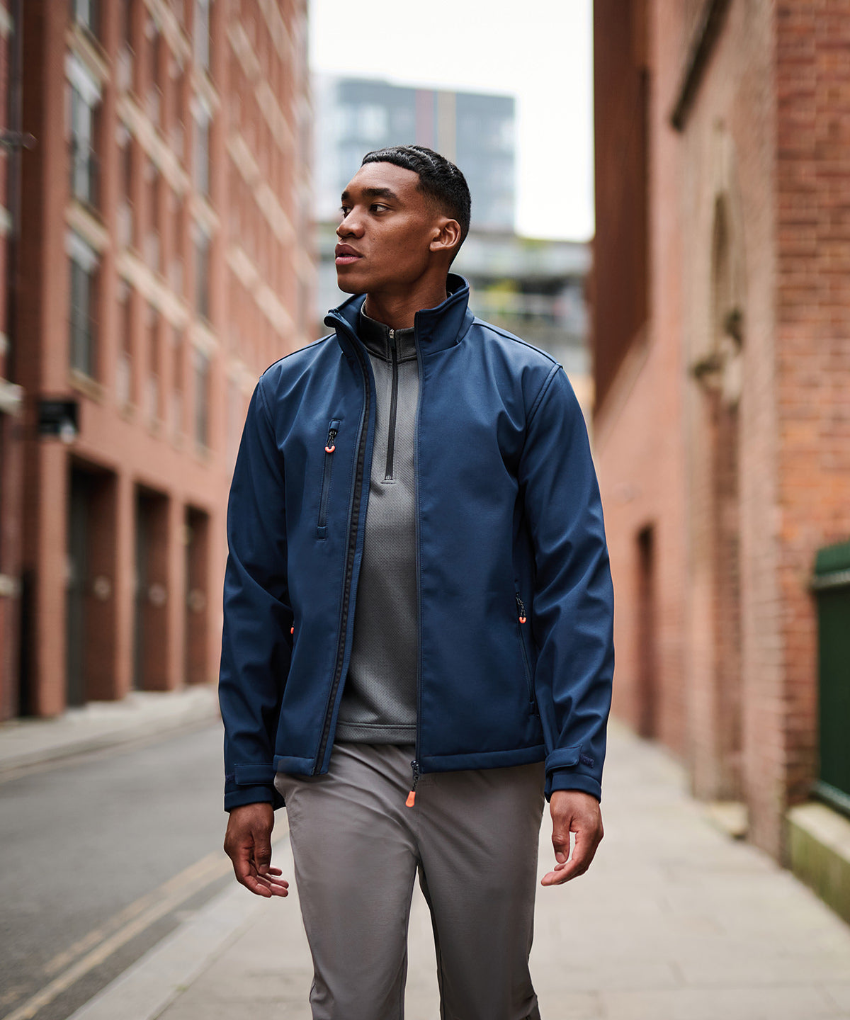 Thermogen Powercell 5000 heated softshell jacket | black/magma
