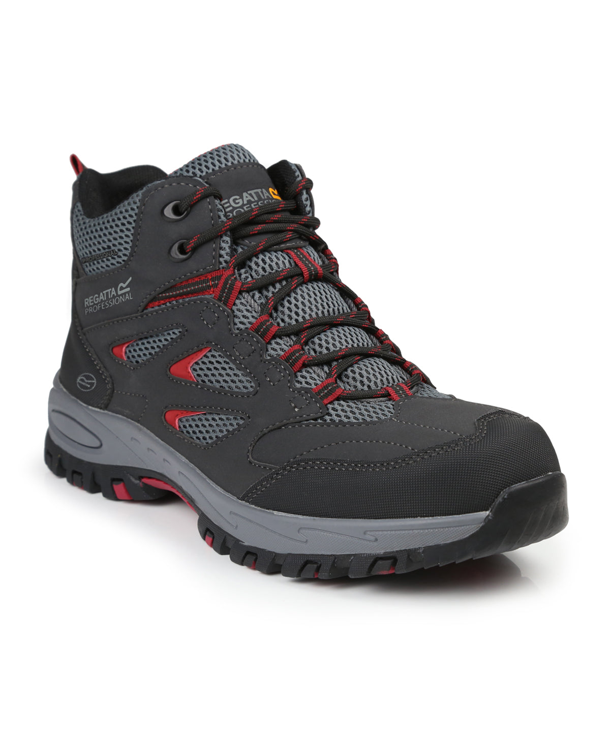 Mudstone SBP safety hiker boot | Ash/Rio Red