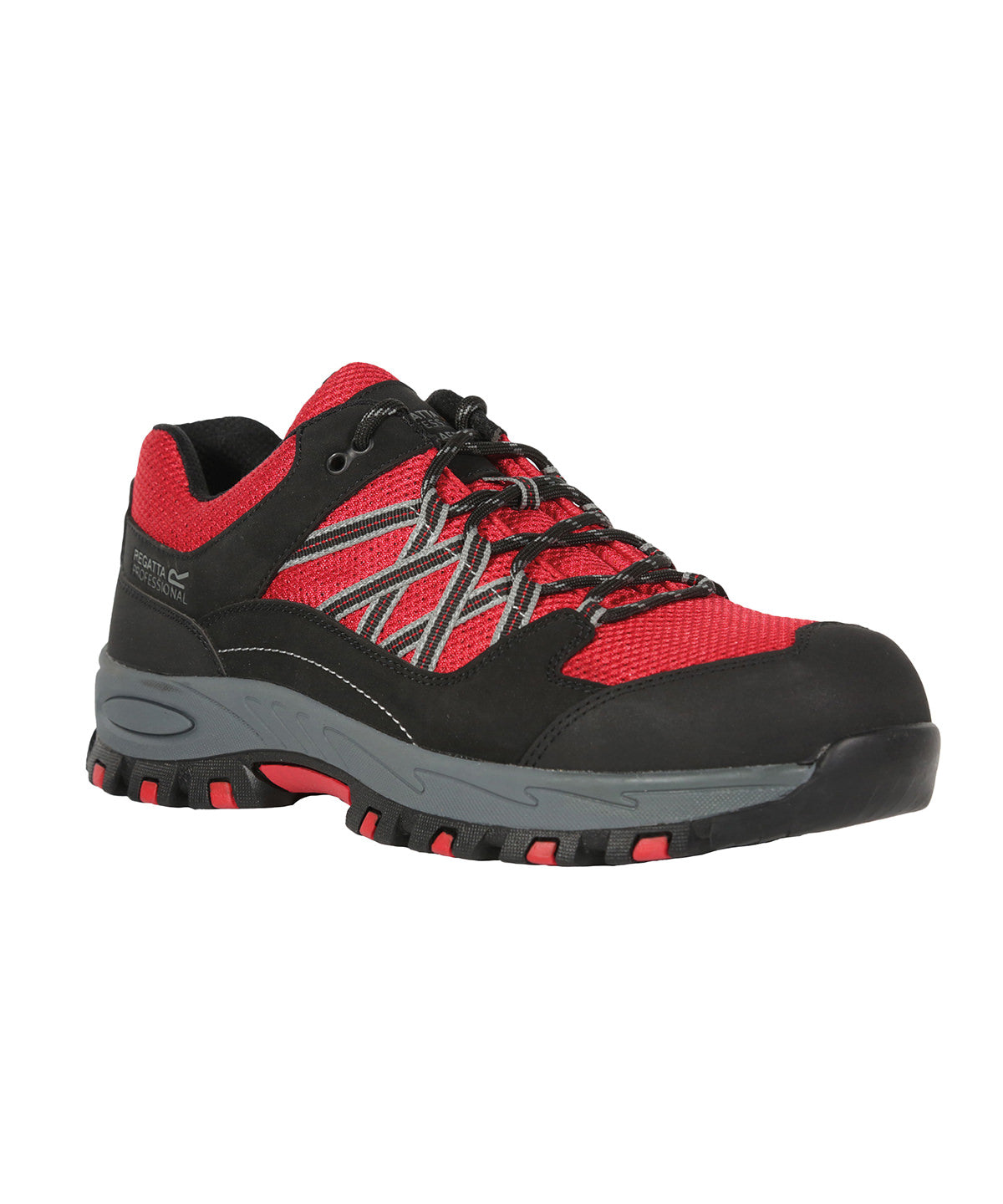 Sandstone SB safety trainers | red/black