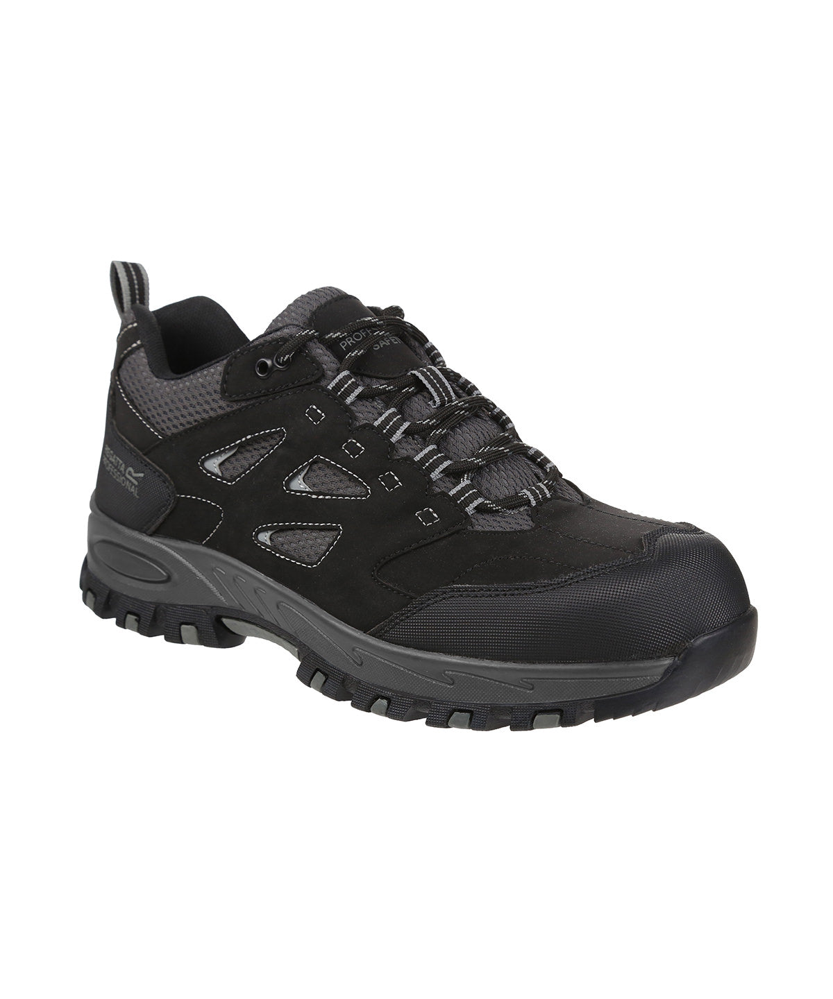 Mudstone S1P safety trainers | black/granite