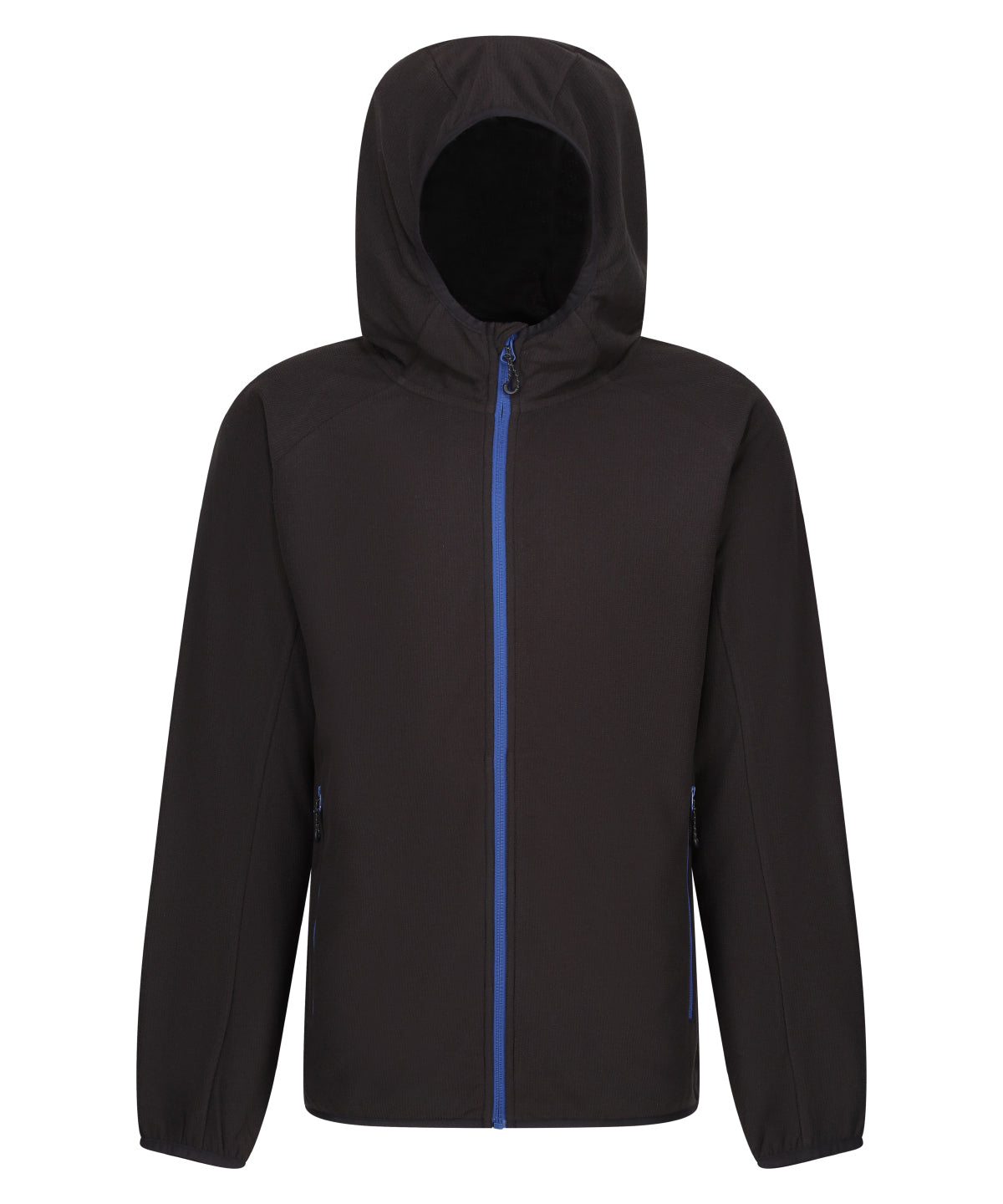 Navigate full zip-fleece | black/new royal