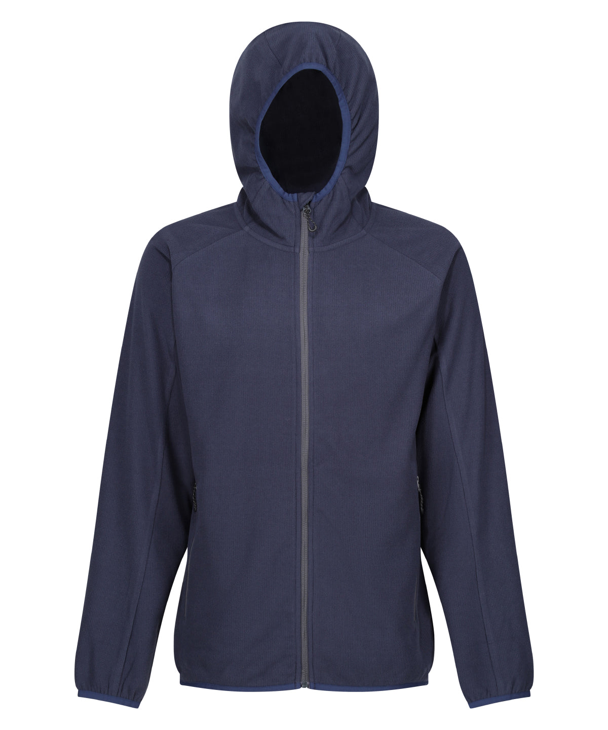 Navigate full zip-fleece | navy/seal grey