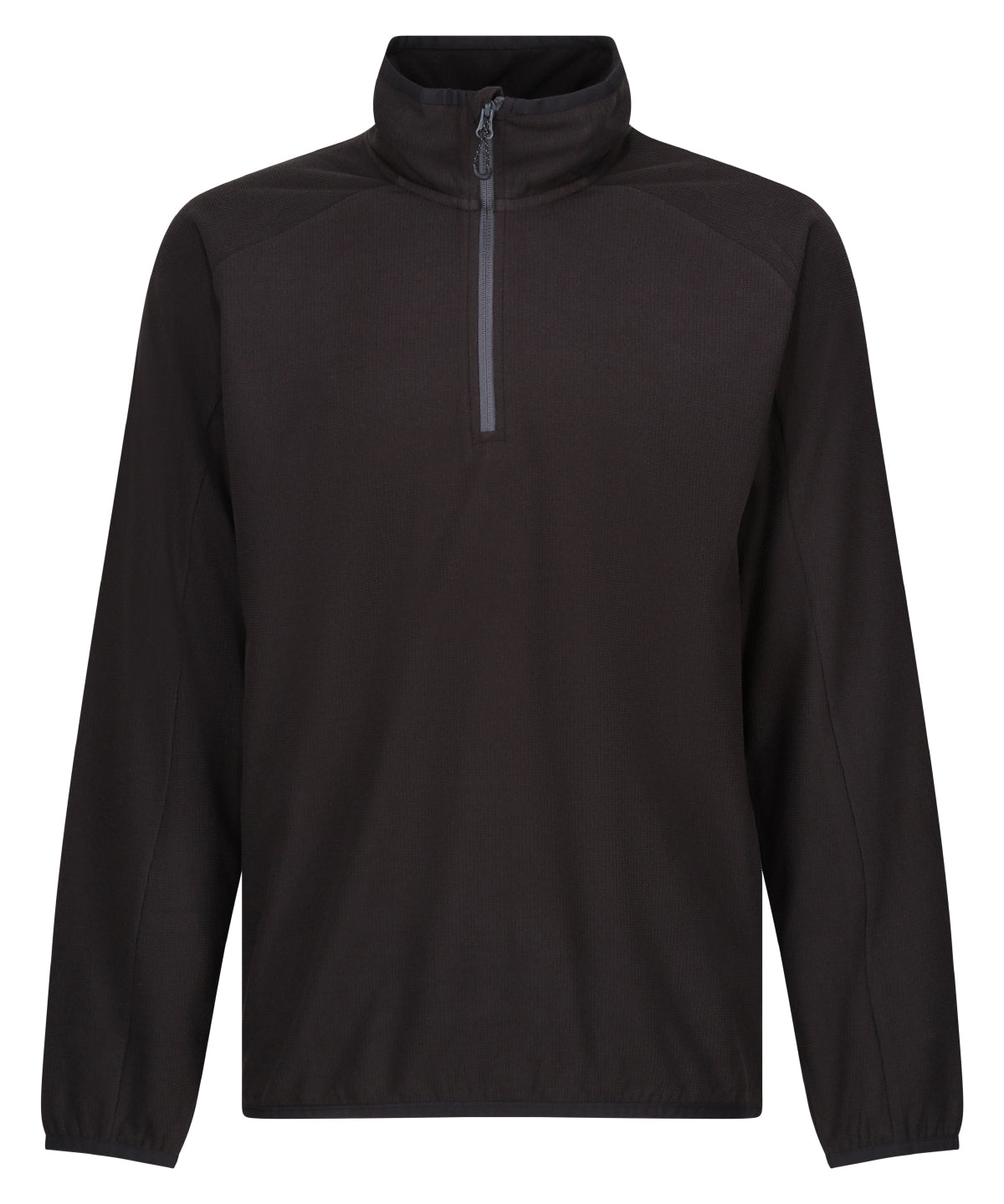 Navigate half-zip fleece | Black/Seal Grey