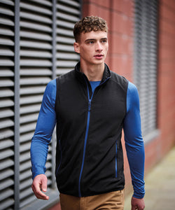 Navigate fleece bodywarmer | black/seal grey