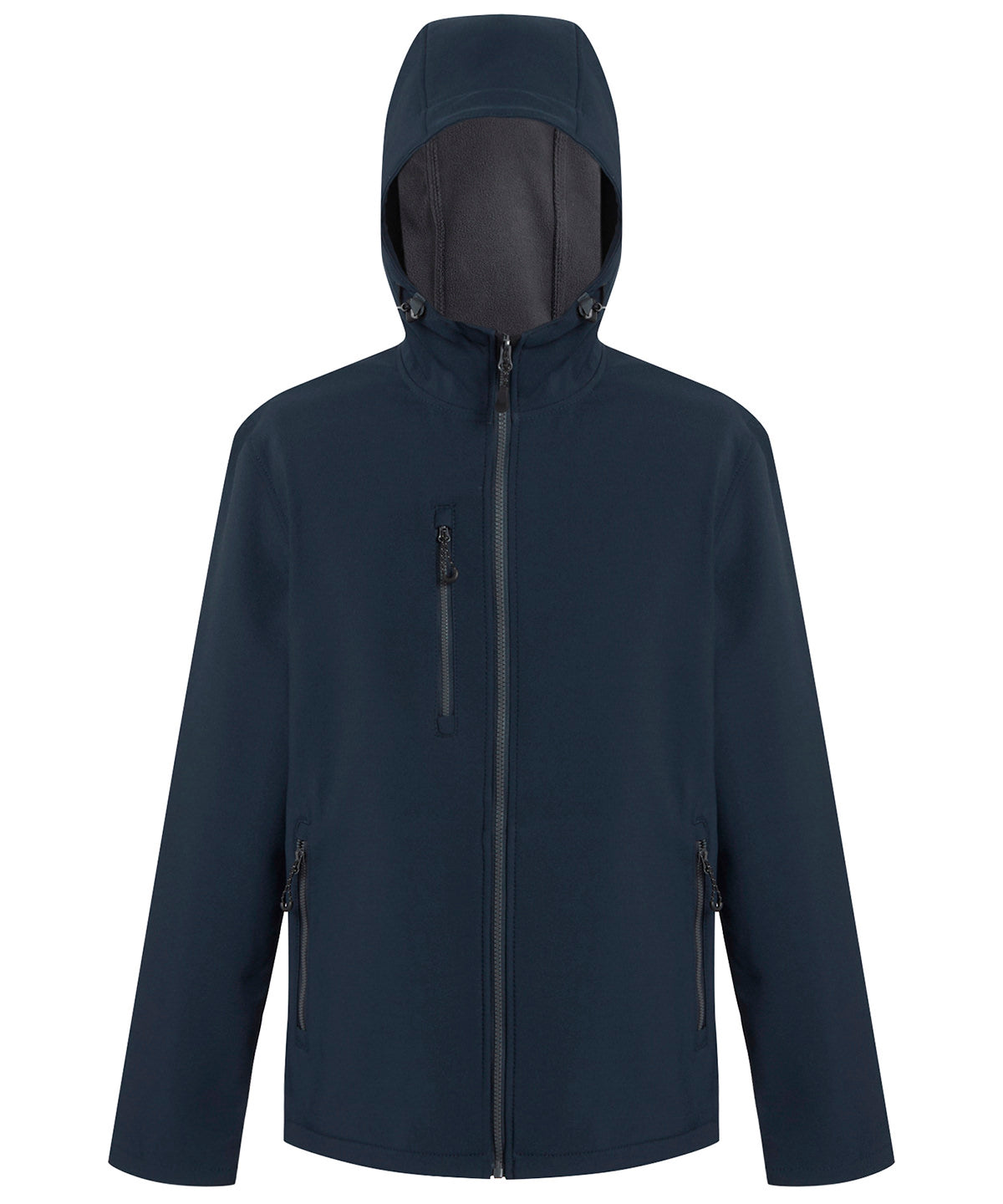 Navigate 2-layer hooded softshell jacket | navy/seal