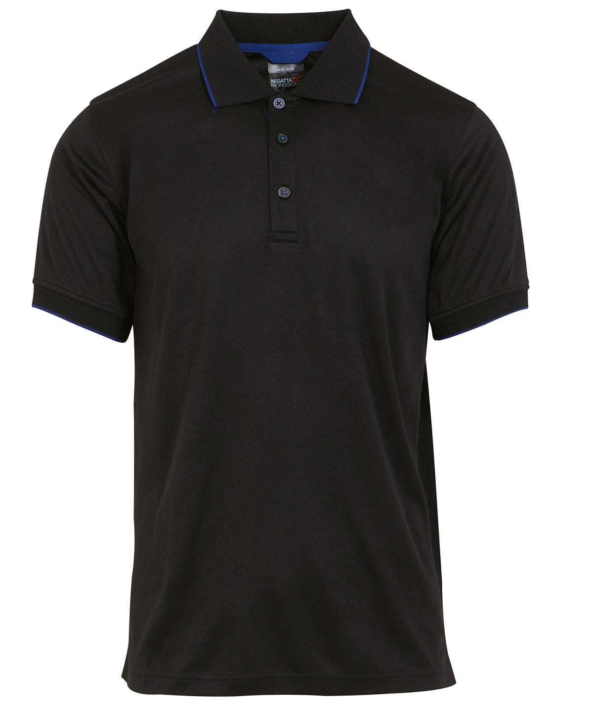 Navigate short sleeve polo | black/new royal