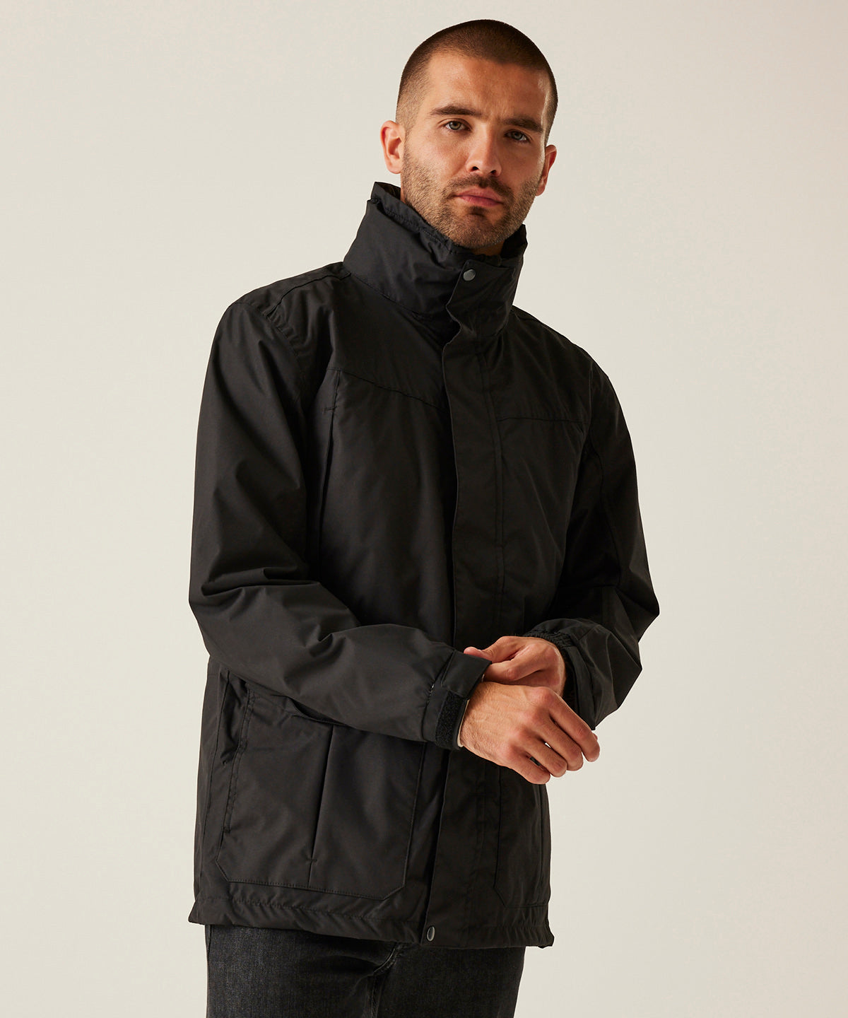Vertex III microfibre jacket | black