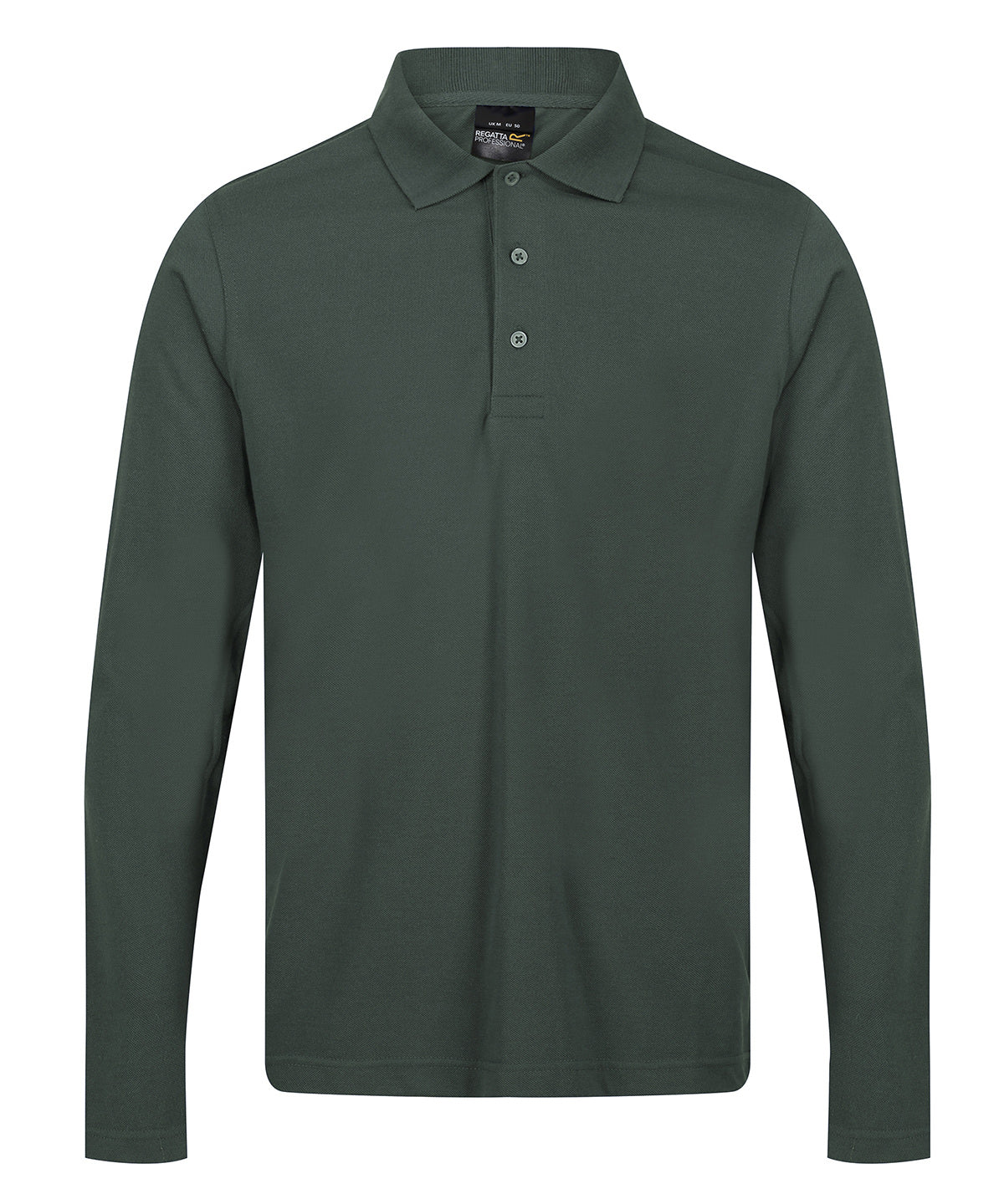 Pro 65/35 long sleeve polo | dark green