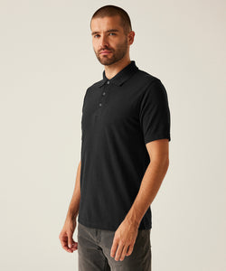 Pro 65/35 short sleeve polo | black
