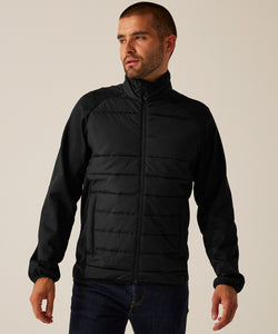 Essential hybrid jacket | black
