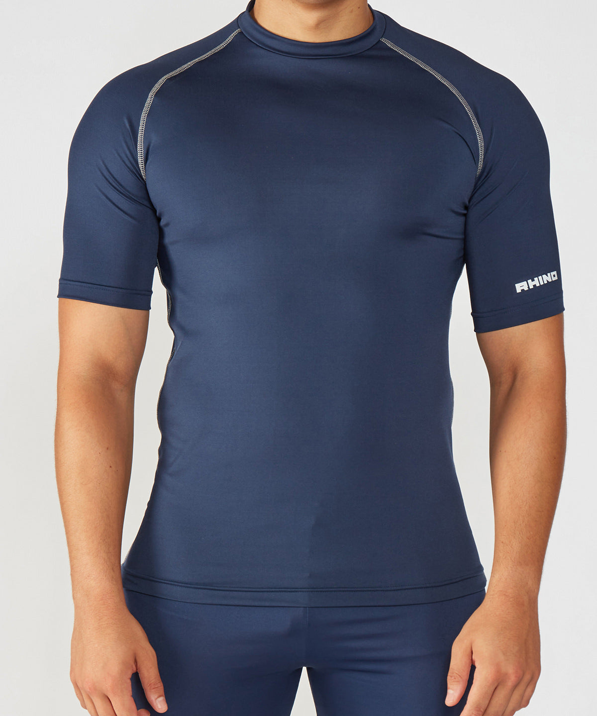 Rhino baselayer short sleeve | black heather