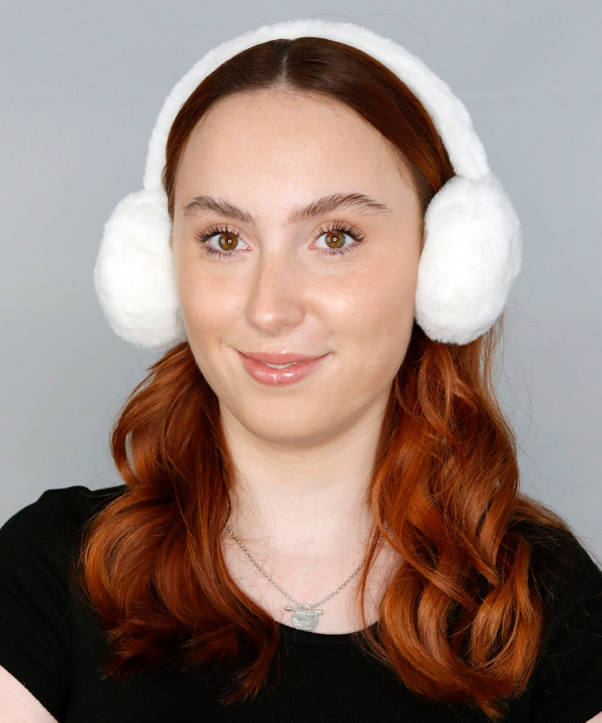 Faux fur earmuffs | grey