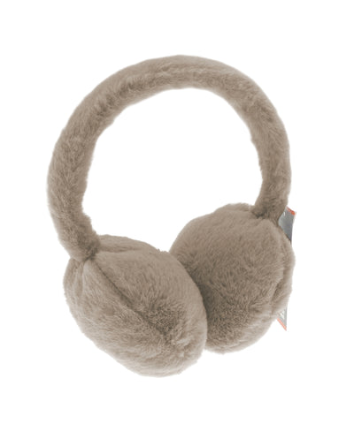 Faux fur earmuffs | natural