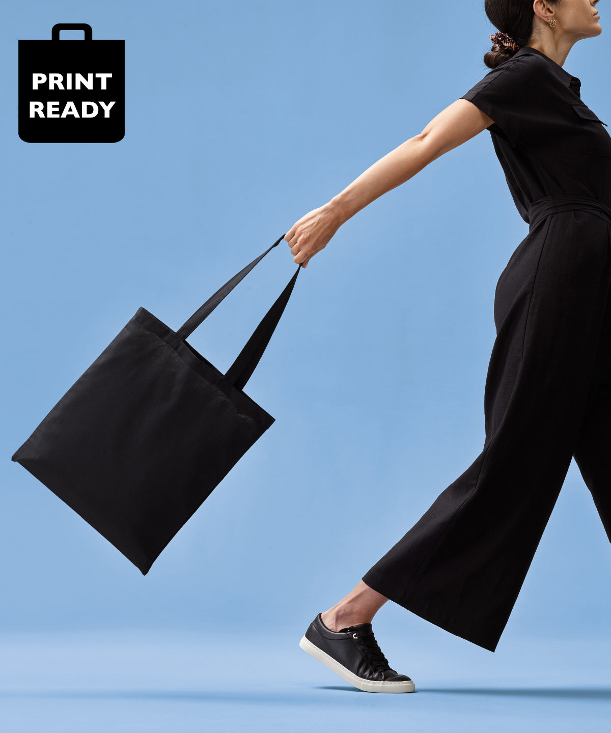 Cotton shopper long handle | olive