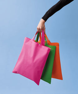 Cotton shopper short handle | black