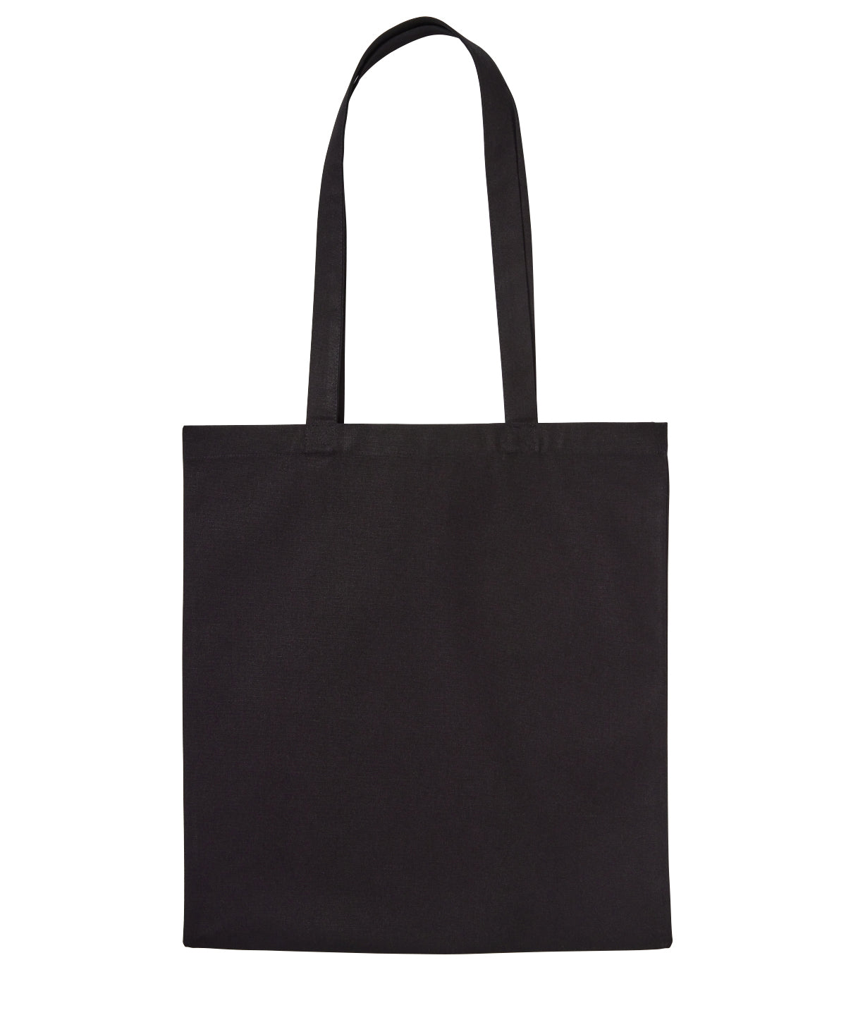 Recycled premium canvas shopper | Black