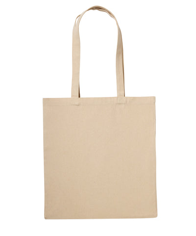 Recycled premium canvas shopper | natural