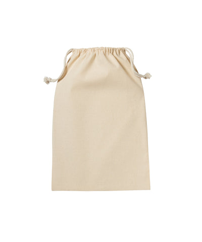 Recycled cotton stuff bag | natural