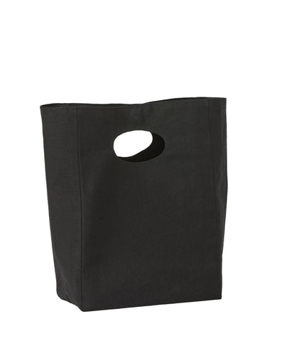 Recycled premium canvas lunch bag | black