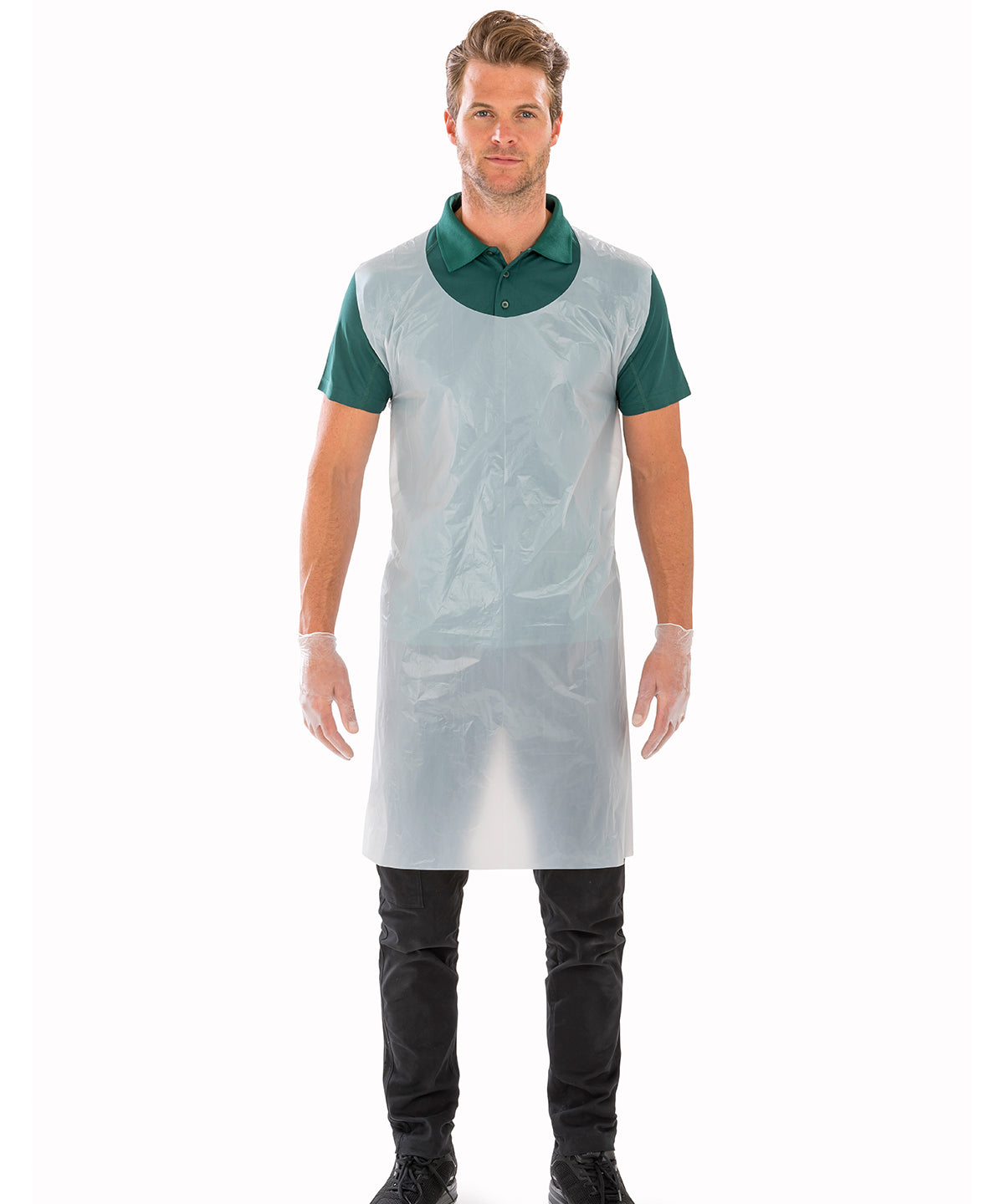 Disposable apron (pack of 100) | White