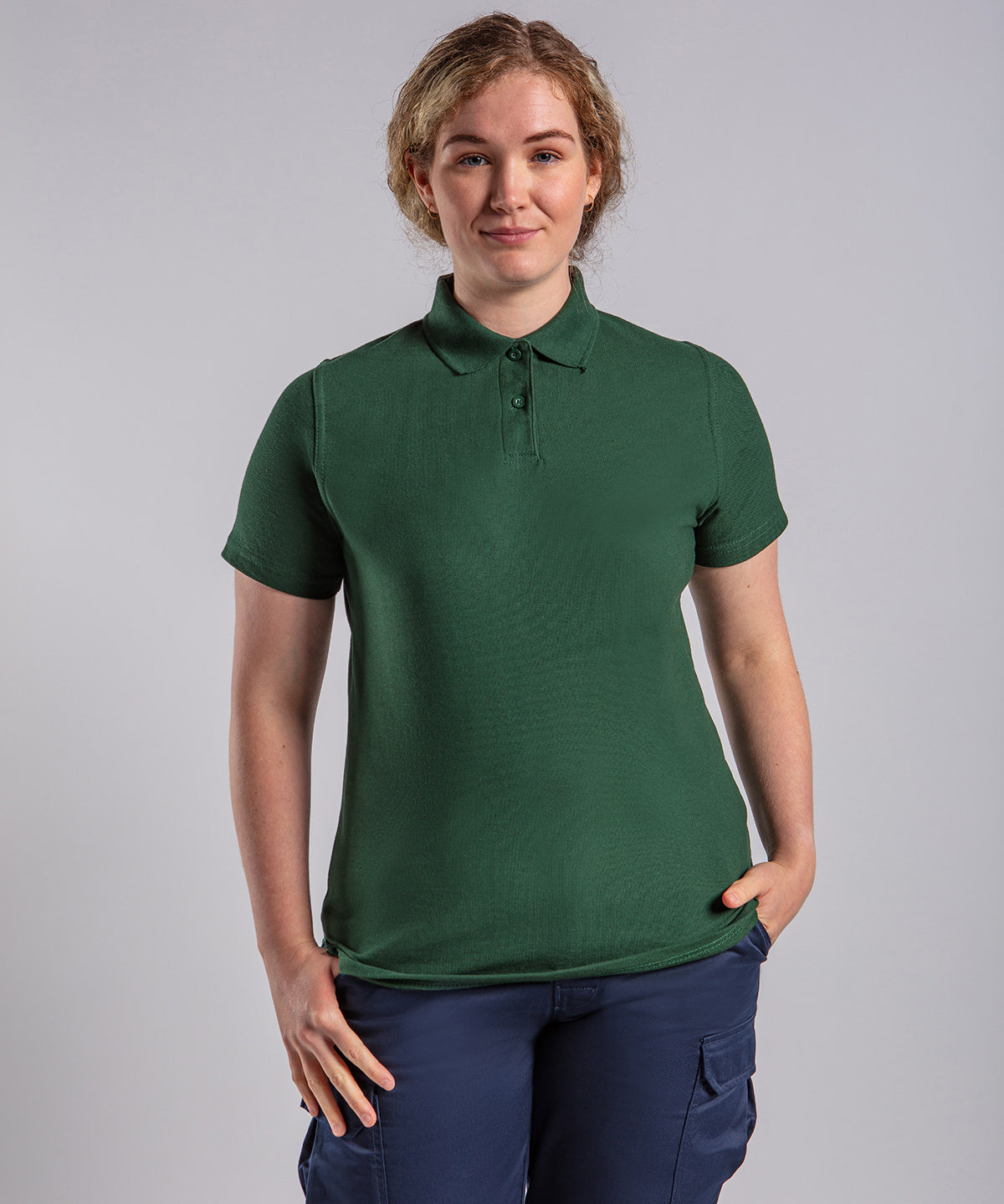 Womens pro polo | black