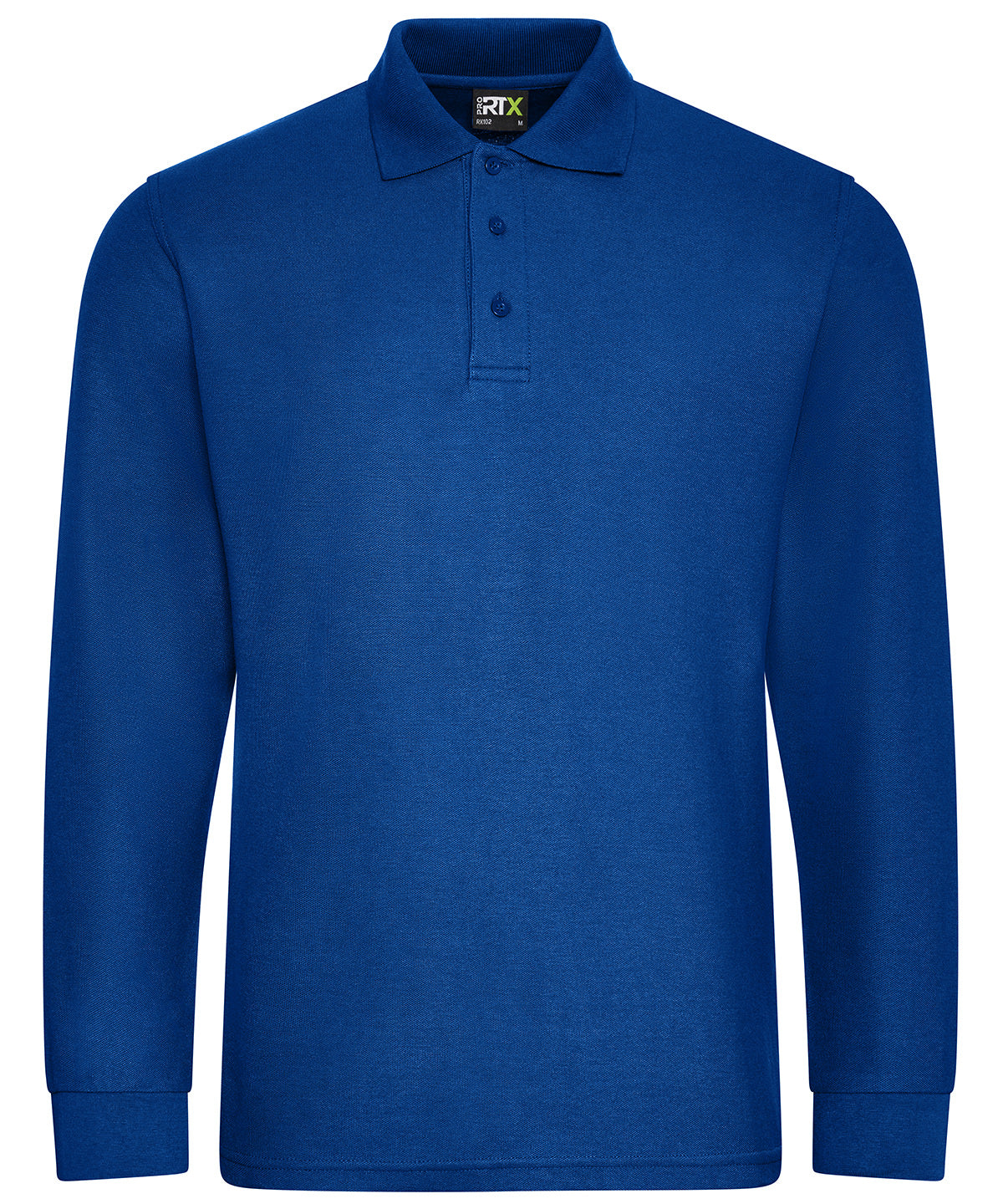 Pro long sleeve polo | royal blue