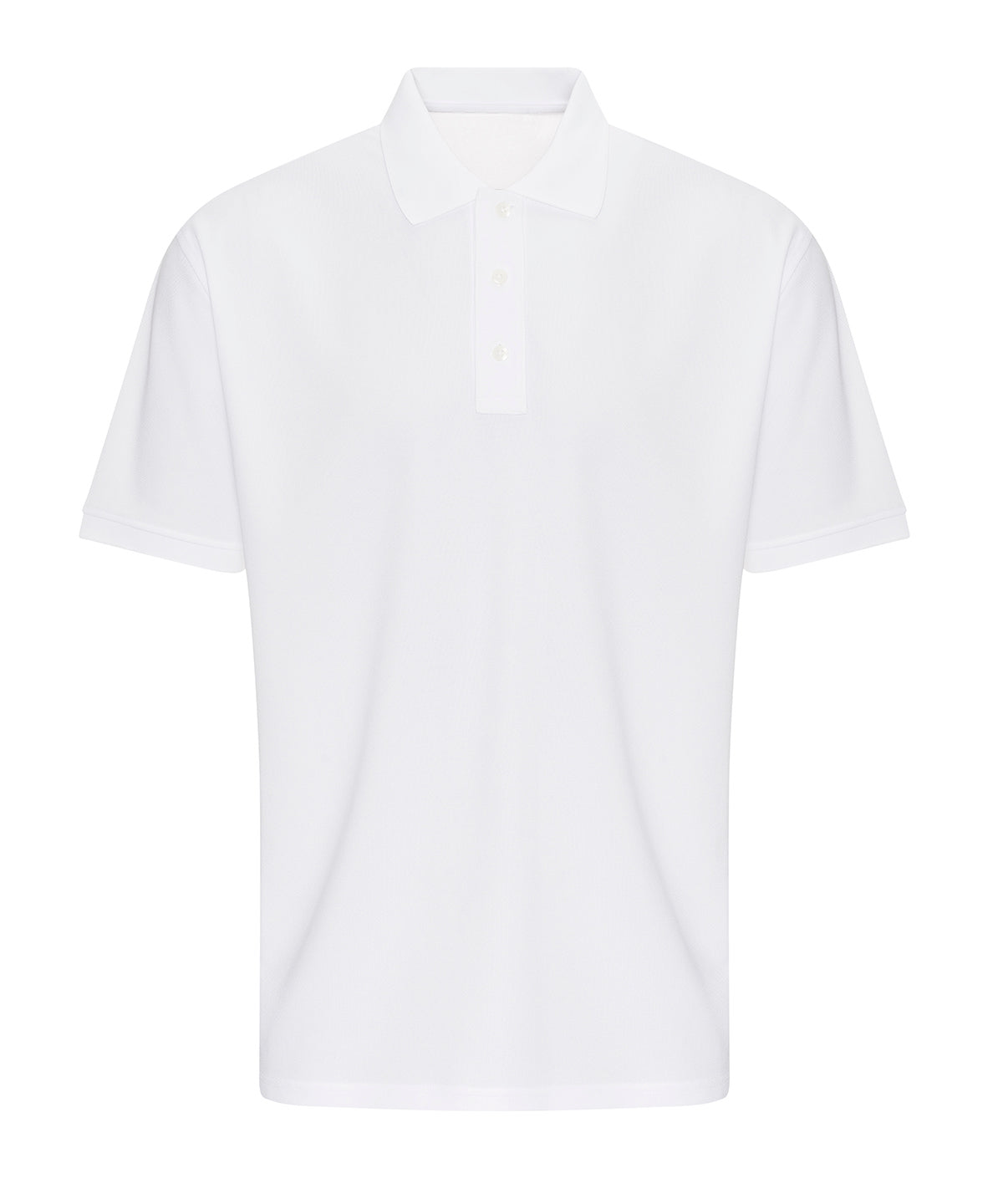 Pro wicking polo | white