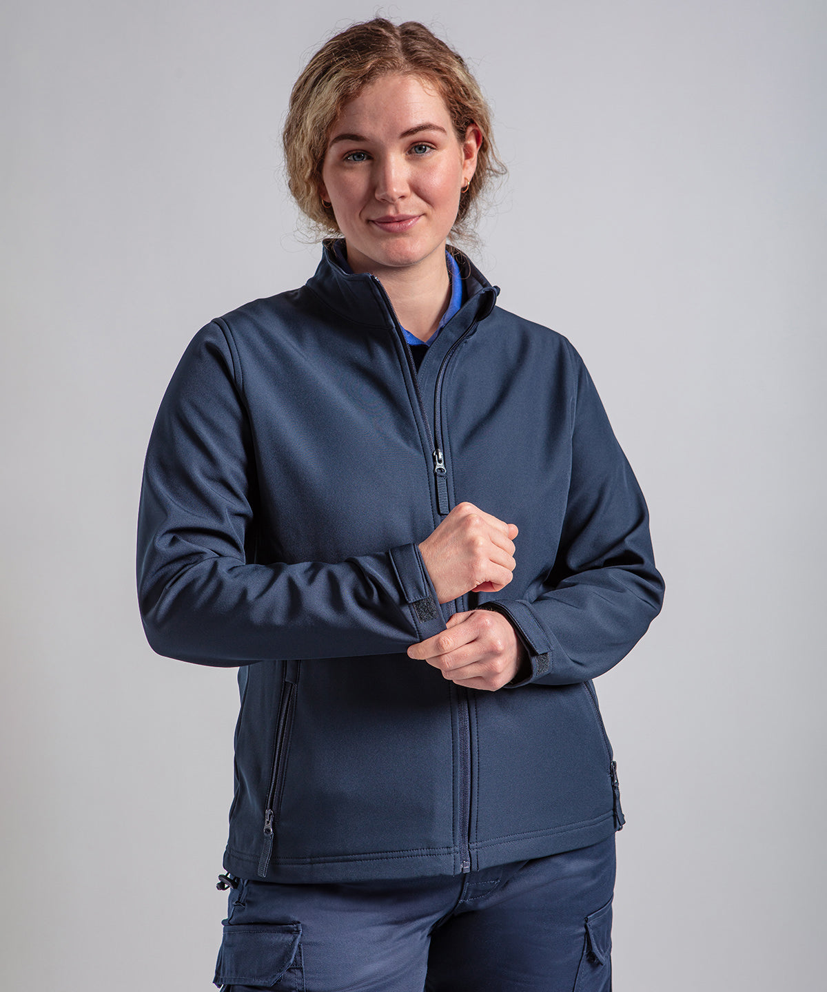 Womens Pro 2-layer softshell jacket | black