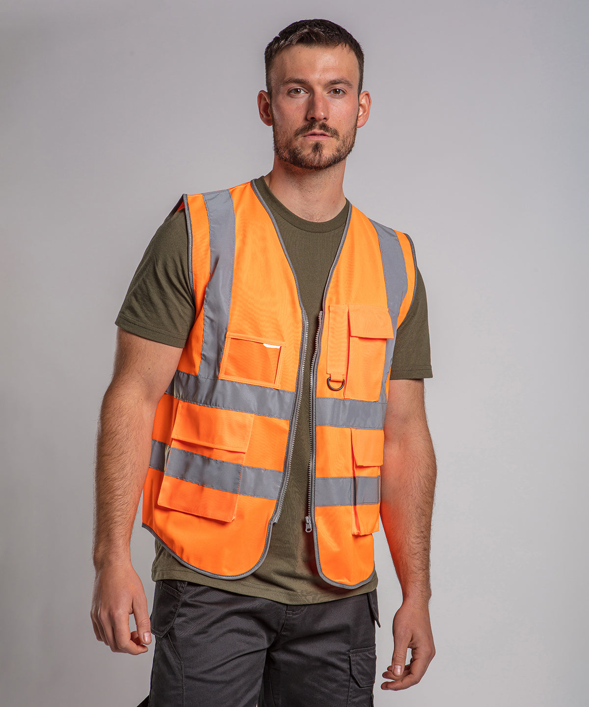 Executive waistcoat | hv orange