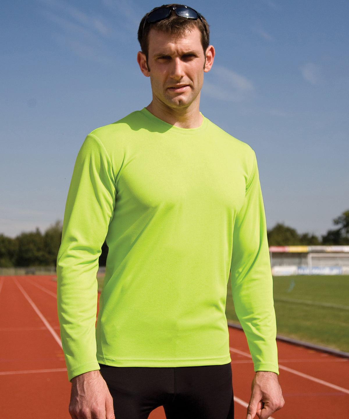 Spiro quick-dry long sleeve t-shirt | black