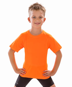 Junior performance aircool tee | black