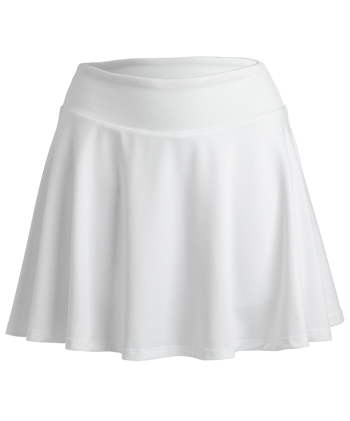 Spiro recycled womens fitness skort | white
