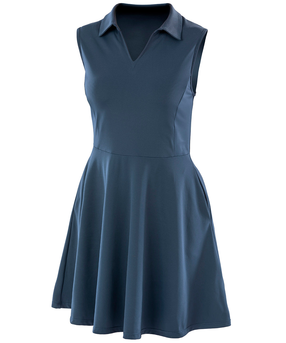 Spiro recycled womens fitness dress | navy