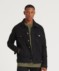 Noah denim jacket | black