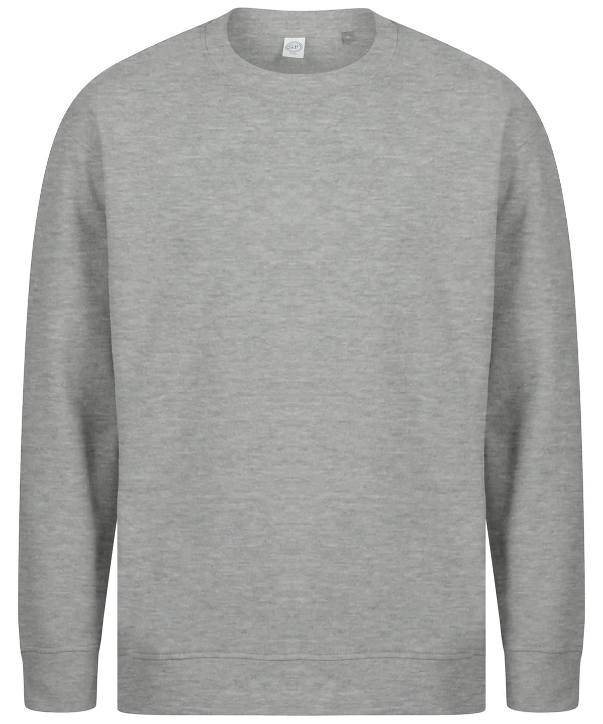 Unisex sustainable fashion sweat | heather grey