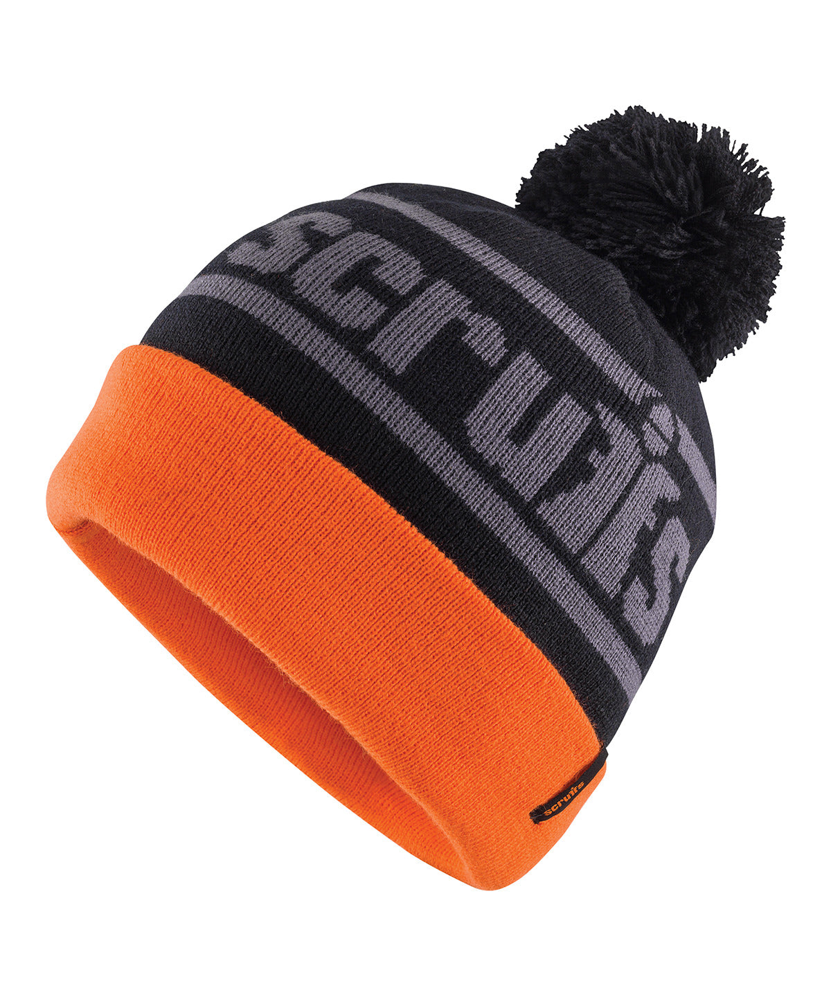 Trade bobble hat | Black/Orange