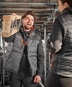 Worker bodywarmer | charcoal