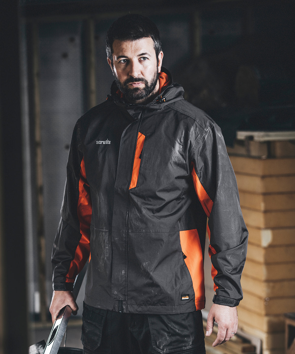Worker jacket | black/graphite
