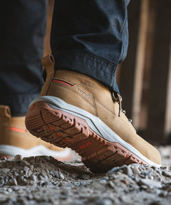 Ridge safety boots | tan