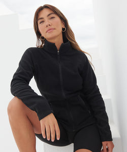 Microfleece jacket | black